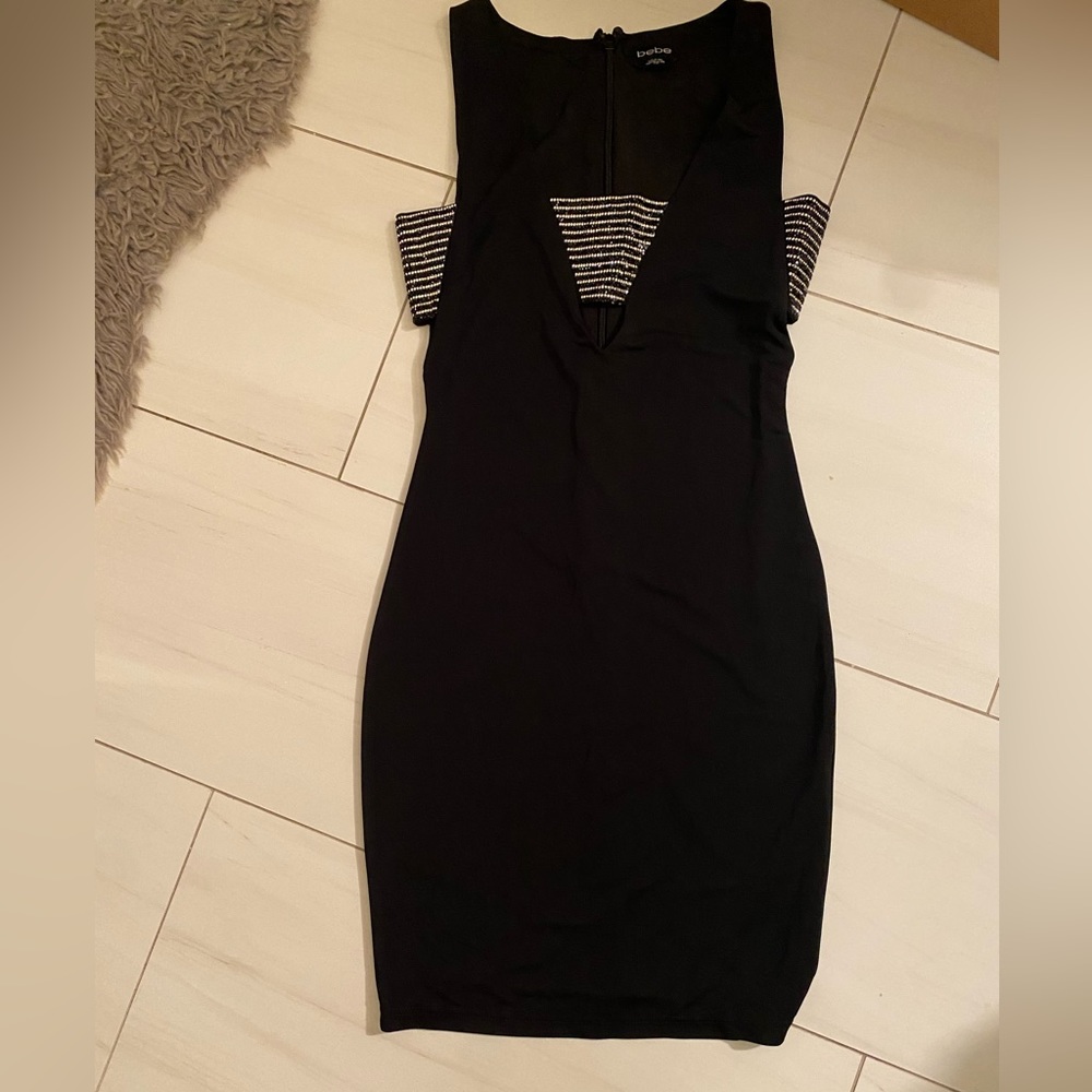 Bebe black dress XS